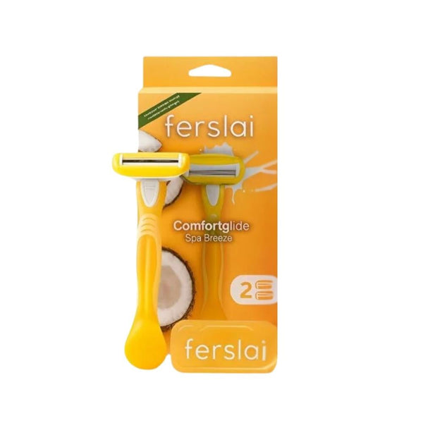 Farsali Razor with Soft Handle and 2 Replacement Blades