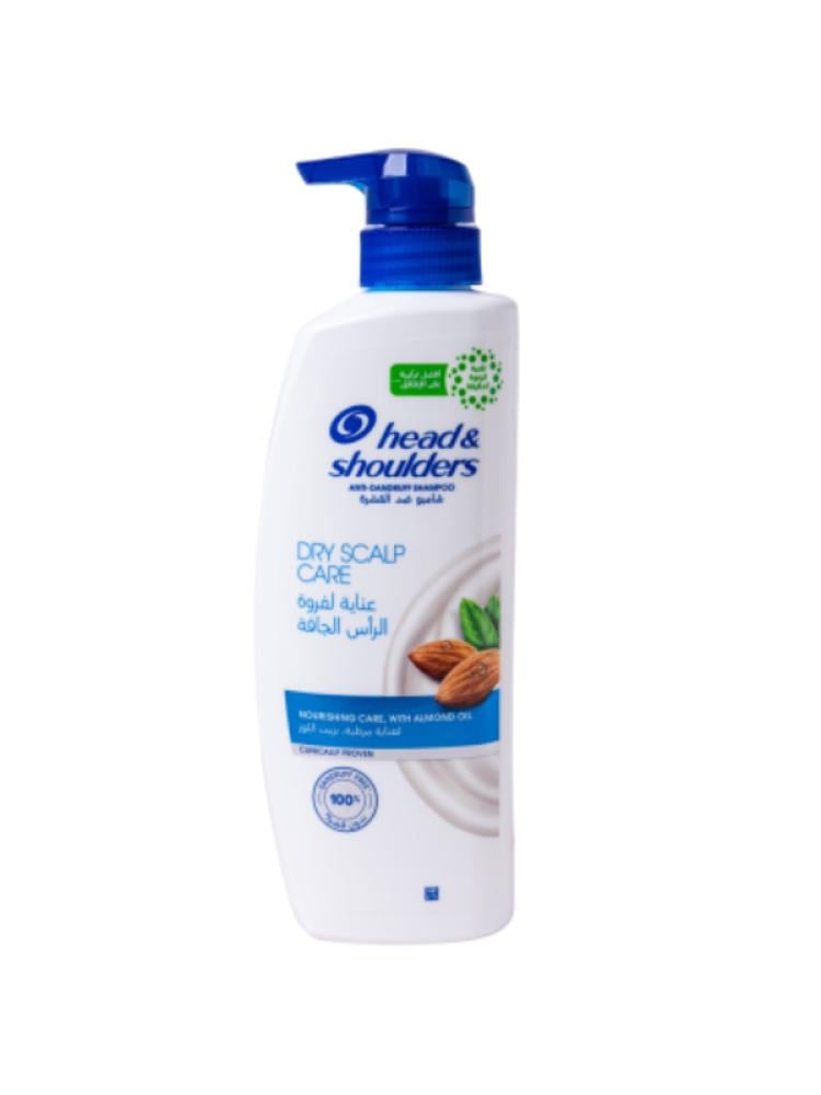 Head and Shoulders Dry Scalp Shampoo with Natural Almond Oil, 500ml