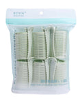 Plastic Hair Rollers Self-Grip Heat-Free Volume Waves Salon System 6-Piece