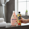 Beauty Jar Mango Pineapple Shower Gel & Johnson's Jojoba Oil Body Wash Set, 400ml x2