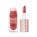 Revolution Boot Bomb Plumping Lip Gloss, Vitamin E, High Shine, Melba Warm Peach