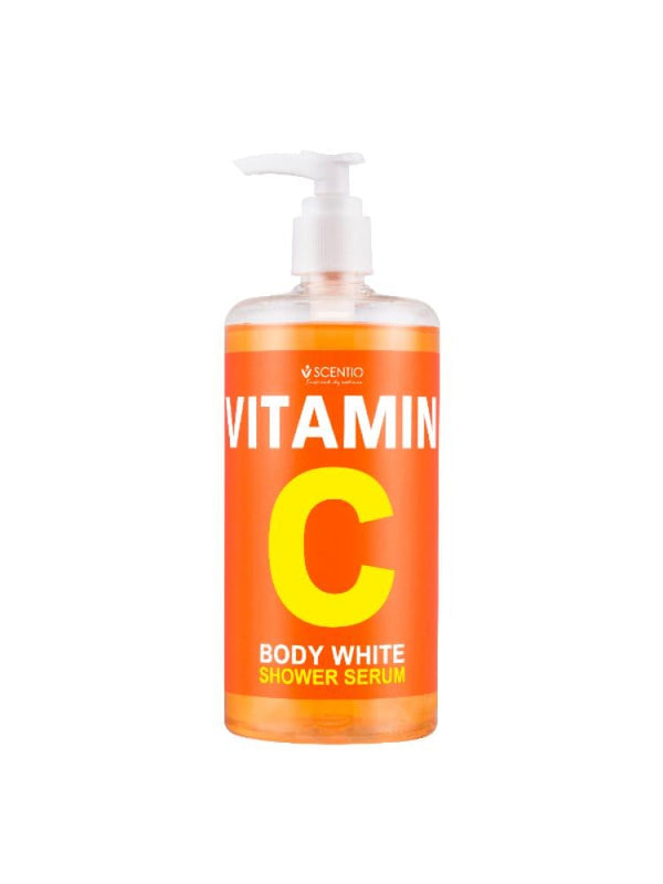 Beauty Buffet Scentio Vitamin C Shower Serum - Brightening, Hydrating - 450ml