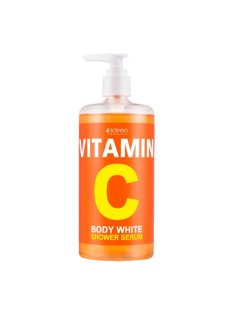 Beauty Buffet Scentio Vitamin C Shower Serum - Brightening, Hydrating - 450ml