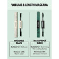 Best Mascara for Length and Volume All-In-One Black Sheglam 12ml