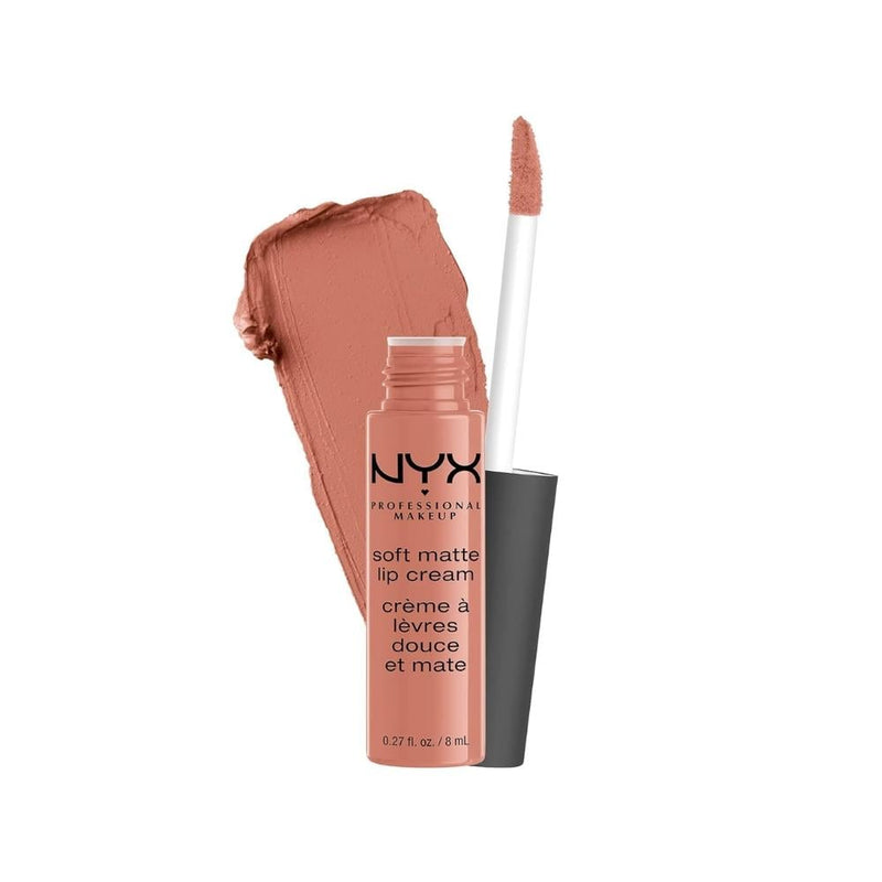 Nyx Soft Matte Lip Cream Liquid Lipstick, Athens, Matte Finish, Vegan