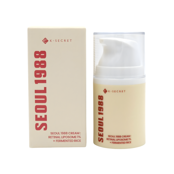 K-Secret Seoul 1988 Retinal Liposome 1% Fermented Rice Night Cream, 50ml