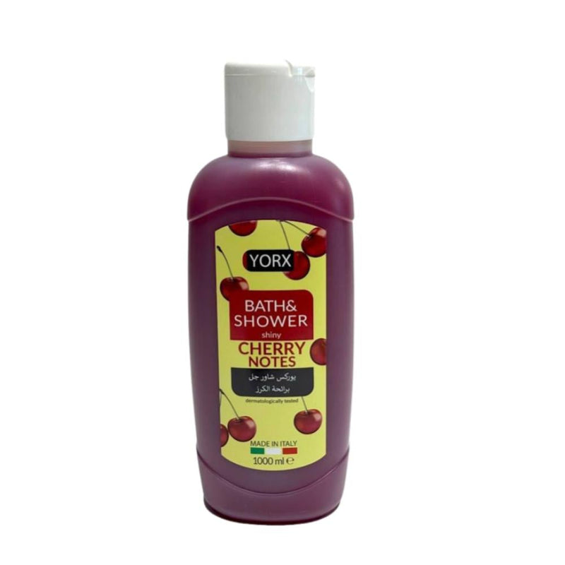 Yorx Cherry Shower Gel Moisturizing Body Cleanser 1000ml