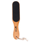 Salon System Wooden Footrest for Exfoliation and Pedicure