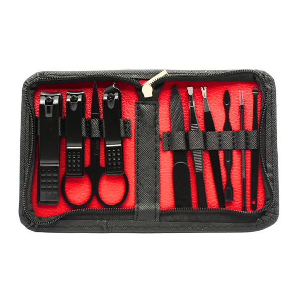 Viola 10-Piece Nail Care Set with Stainless Steel Clippers