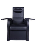Salon System Electric Movable Back Pedicure Chair - Black LZY-9940B