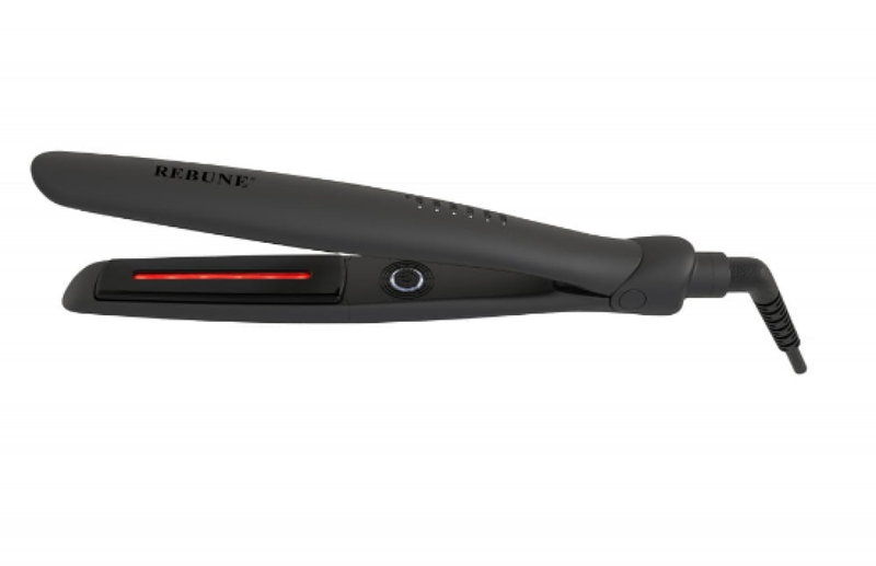 Ceramic Flat Iron Hair Straightener 5 Heat Levels 50W Rebune RE-2117