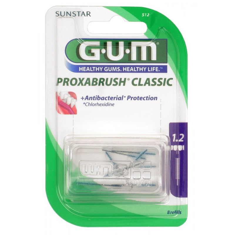 Buy Interdental Brush Refills Proxabrush 512 Ozone Gum 8 Refills
