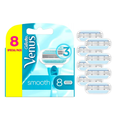 Gillette Venus Smooth Razor Blades 3-Blade Cartridge 8-Pack