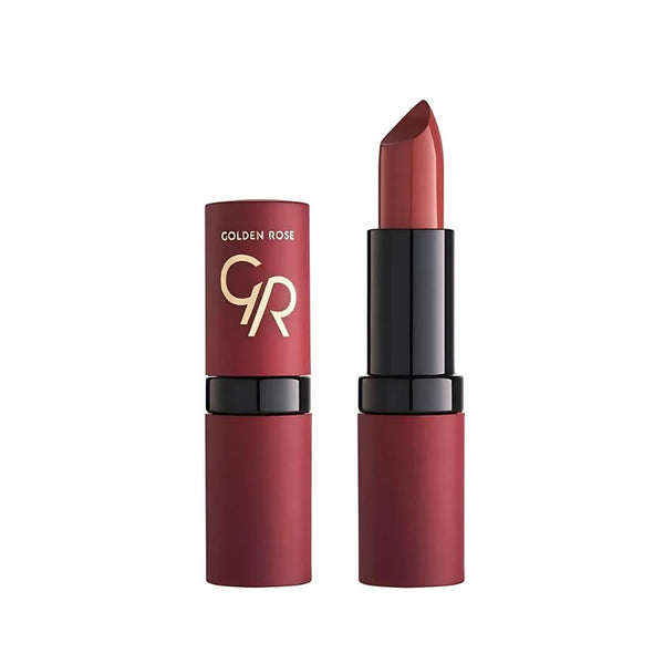 Golden Rose Velvet Matte Lipstick Cream Formula Vitamin E Shade 16