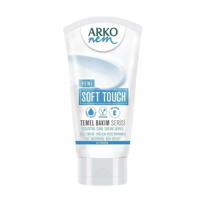 Arko Neem Moisturizing Cream, Face Hand Body, 48-Hour Hydration, 60ml