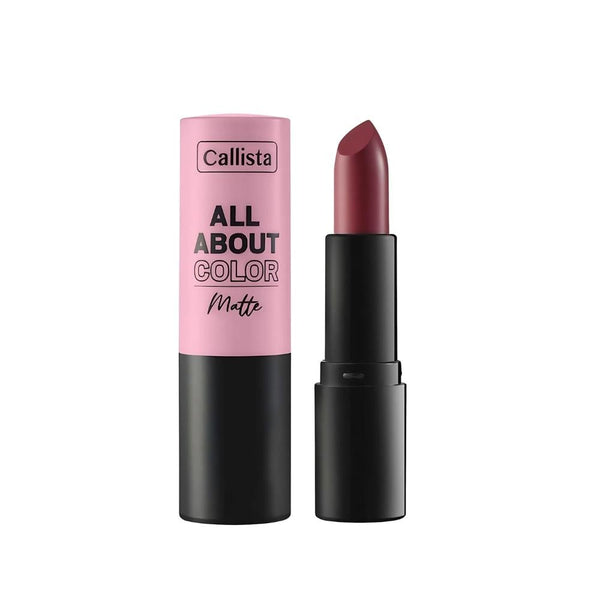 Callista All About Matte Creamy Rouge Lipstick 504 That Rose, Vitamin E