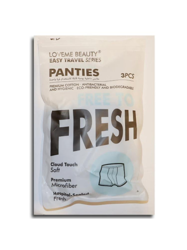 Loveme Beauty Disposable Everyday Underwear - 3 Pairs