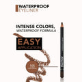 Flormar Waterproof Eyeliner Pencil with Vitamin E, Warm Brown