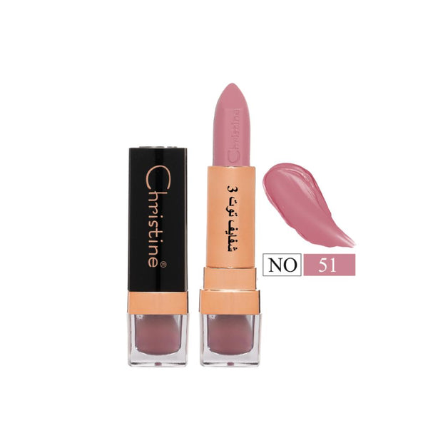 Christine Matte Lipstick Berry 3 No. 51 Vitamin E Shea Butter