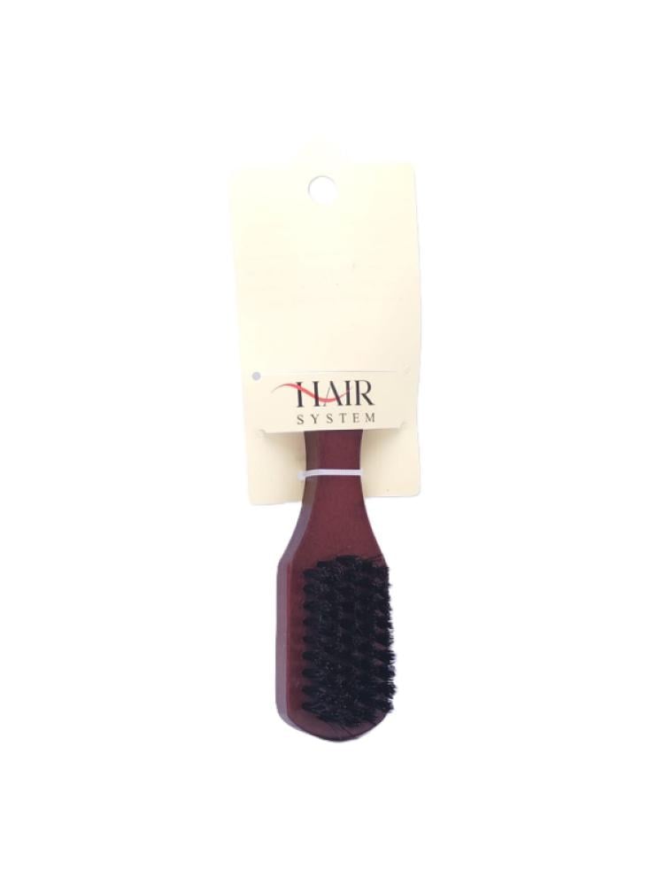 Hair System Wooden Hair Cleaning Brush with Scalp Massage Bristles