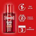 Alpecin Double Effect Caffeine Shampoo for Scalp Care and Dandruff - 200ml