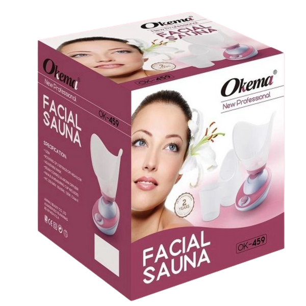 Face Sauna Facial Steamer Pore Cleansing Home Spa Okema