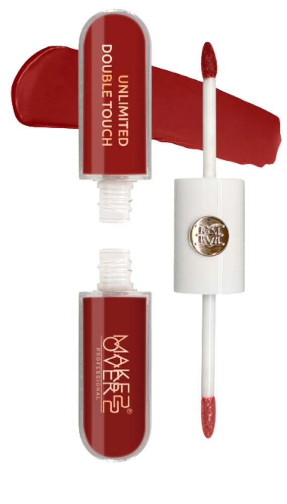 Unlimited Double Touch Lipgloss 04 Lightweight Daily Wear Make Over22 6ml