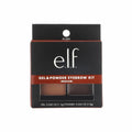 Elf Eyebrow Powder Kit Gel and Powder Medium Brown Dual-Ended Brush