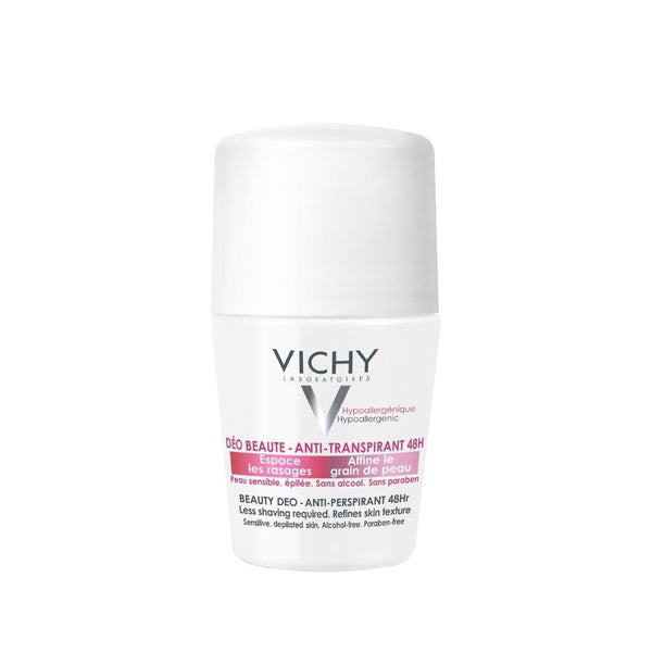 Vichy 48-Hour Antiperspirant Deodorant for Sensitive Skin, 50ml