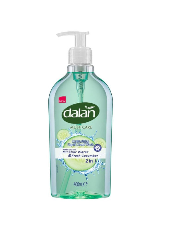 Dalan Cucumber Micellar 2-in-1 Hand Wash - Gentle Cleansing & Freshness - 400ml