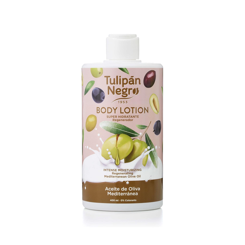 Tulipan Negro Olive Oil Body Lotion, Moisturizing, 400ml