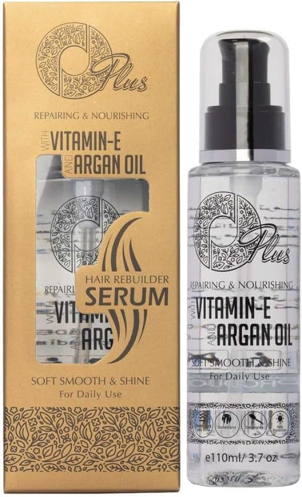 Hair Regrowth Serum Vitamin E Argan Oil Rebuilder O Plus 110ml