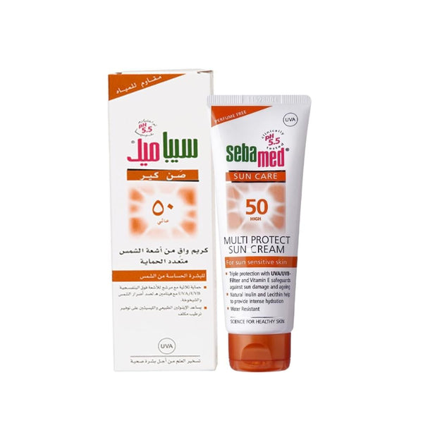 Sebamed Sunscreen Cream SPF 50 Fragrance-Free Water Resistant 75ml