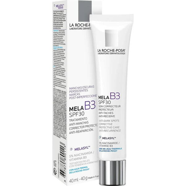 Face Moisturizer With SPF Sensitive Skin Melasyl Niacinamide La Roche Posay 40ml