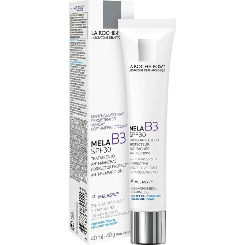 Face Moisturizer With SPF Sensitive Skin Melasyl Niacinamide La Roche Posay 40ml