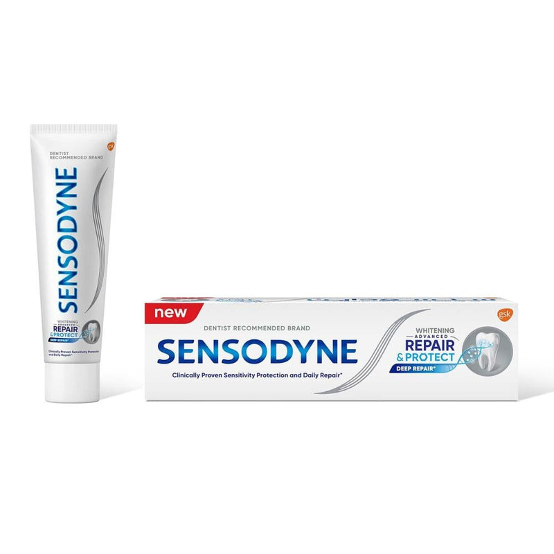 Sensodyne Whitening Toothpaste Sensitive Teeth Enamel Protection 75ml