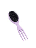 Hair System BK24-604 Purple Hair Brush for Detangling and Styling