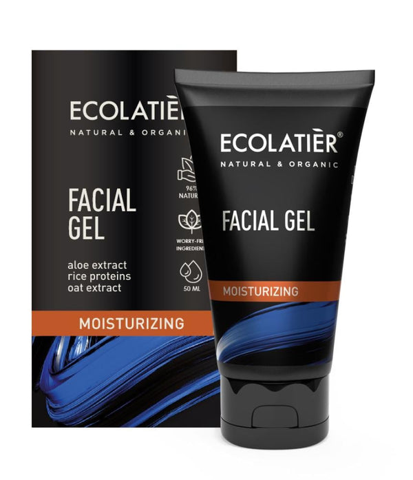 Facial Peeling Gel Radiance Boosting Lightweight Hydration ECOLATIER 50ml