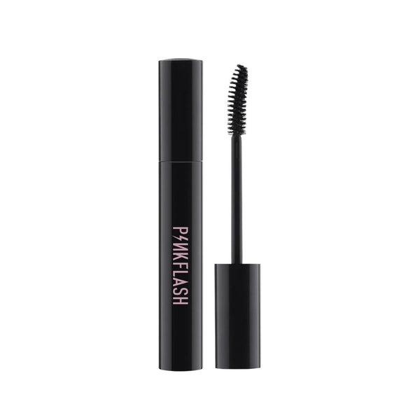Pink Flash Lengthening and Volumizing Mascara, Black, Waterproof