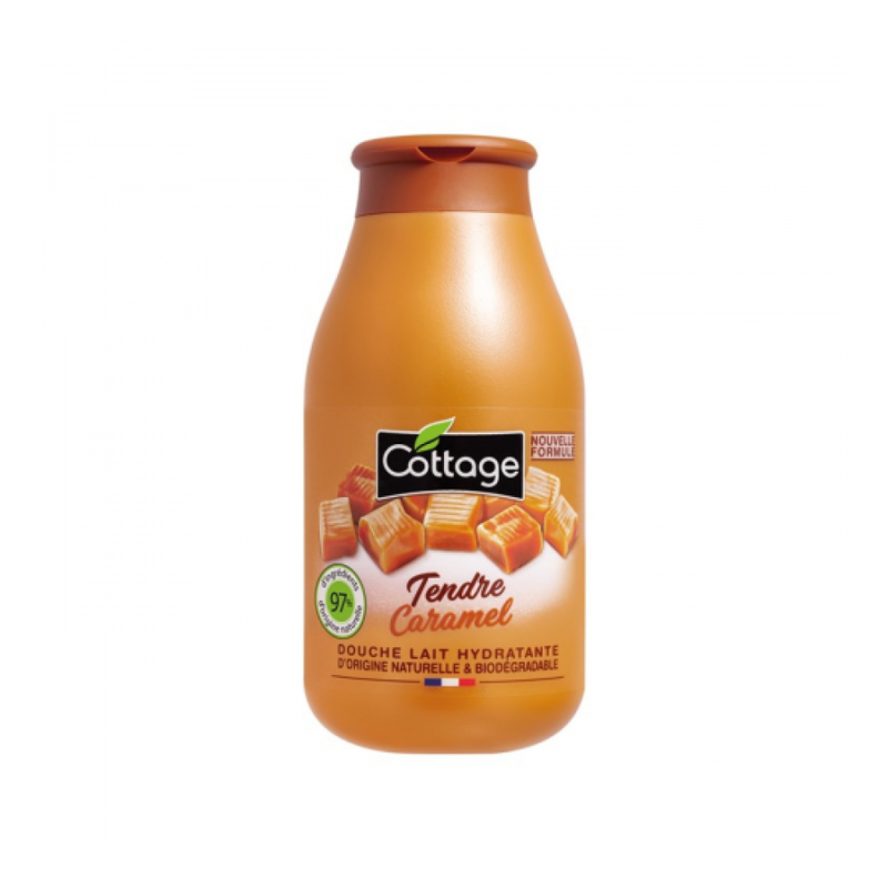 Cottage Moisturizing Shower Gel, Caramel Scent, 250 ml