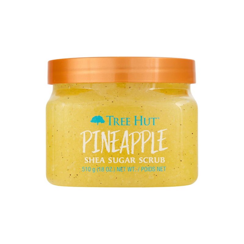 Tree Hut Shea & Pineapple Sugar Body Scrub, Exfoliating, 510ml