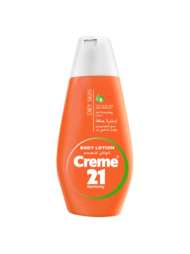 Body Lotion for Dry Skin Aloe Vera Vitamin E Creme 21 250ml