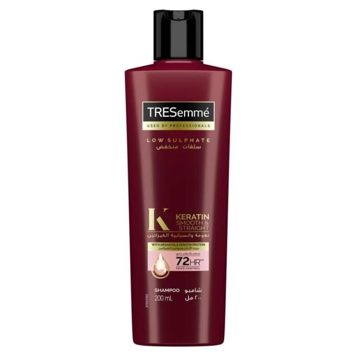 Best Shampoo for Hard Water Keratin Smooth Argan Oil TRESemmé 200ml