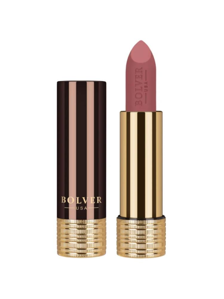 Matte Lipstick That Doesn't Dry Lips Luminous Long Lasting BOLVER Shade 145 4.2g