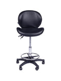 Salon System Salon Worker Chair M644 Ergonomic Adjustable - Black