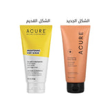 Acure Brightening Body Scrub Sea Salt & Clay for Radiant Skin 177ml