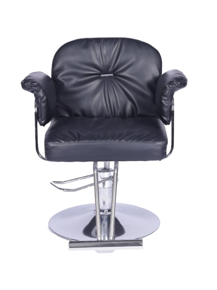 Salon System Women's Hairdressing Chair with Silver Base & Sides