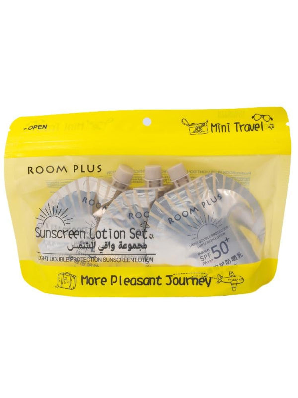 Sunscreen Lotion SPF 50+ Travel Set High Protection Room Plus 3x30ml