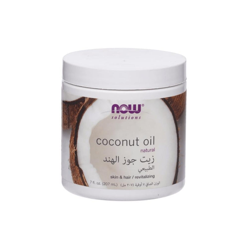 Now Foods Coconut Oil Hair & Skin Moisturizer 100% Natural 207ml