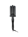 Triple Barrel Hair Waver Beach Wave Curler Ceramic Tourmaline La Belle